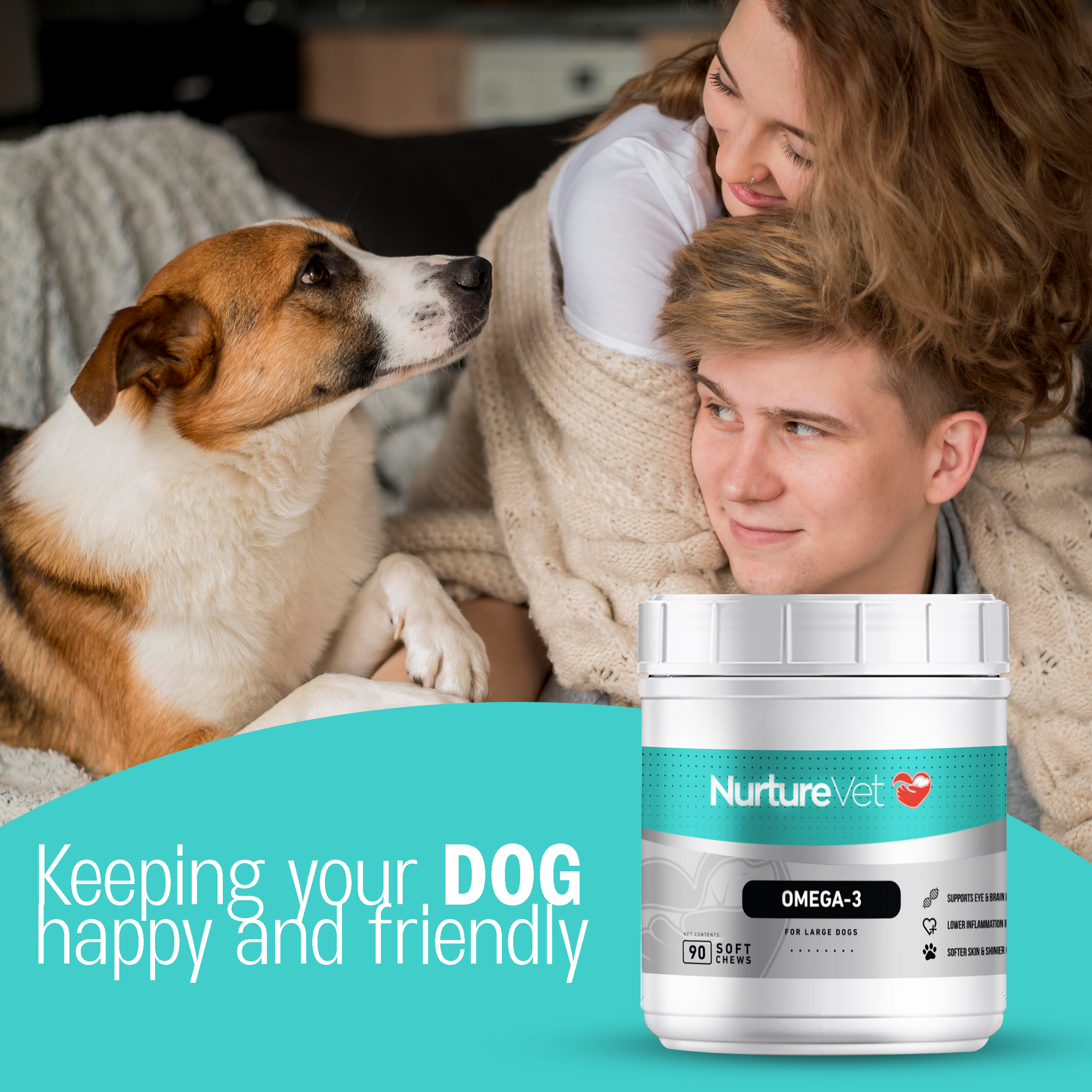 Omega 3 dog sales chews