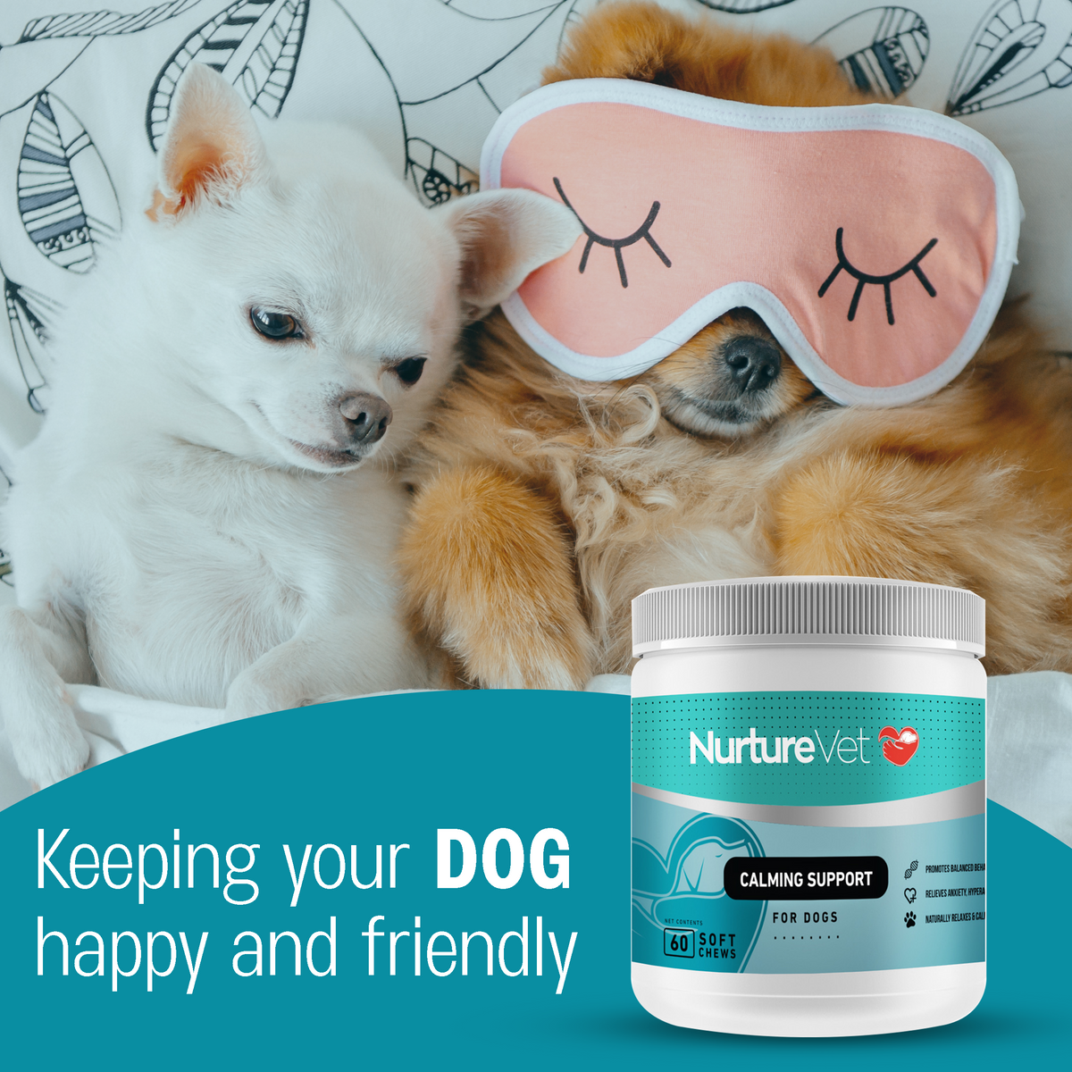Calming treats for hyper dogs best sale